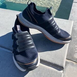 Skechers Navy and Orange Men's Shoes Twist Fit